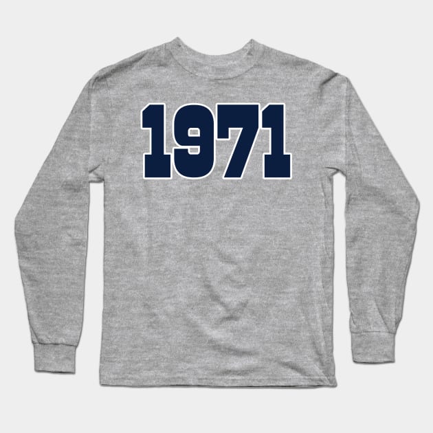 Dallas LYFE 1971 World Champs! Long Sleeve T-Shirt by OffesniveLine